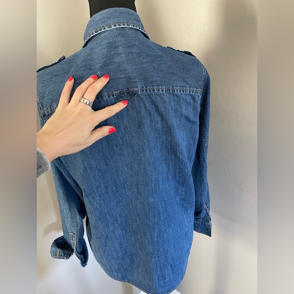 BROOKS BROTHERS denim shirt - Picture 6 of 8